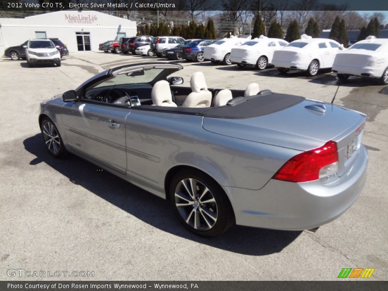 Electric Silver Metallic / Calcite/Umbra 2012 Volvo C70 T5