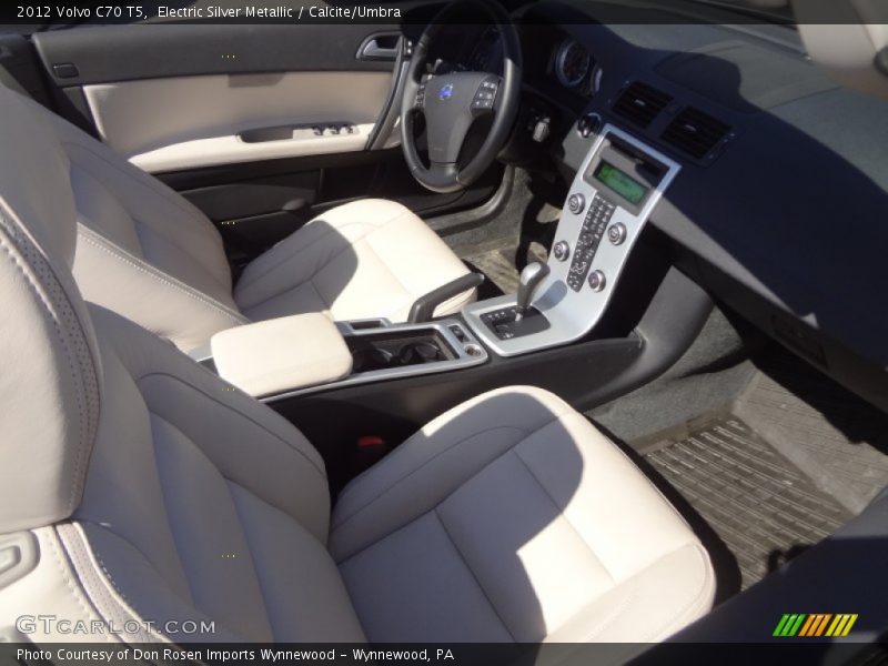 Electric Silver Metallic / Calcite/Umbra 2012 Volvo C70 T5