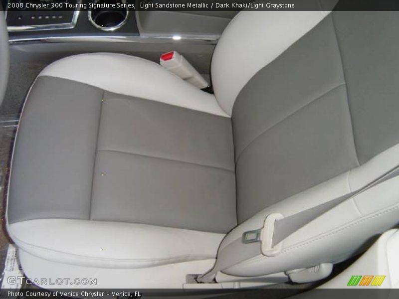 Light Sandstone Metallic / Dark Khaki/Light Graystone 2008 Chrysler 300 Touring Signature Series