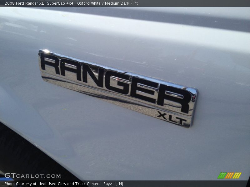 Oxford White / Medium Dark Flint 2008 Ford Ranger XLT SuperCab 4x4