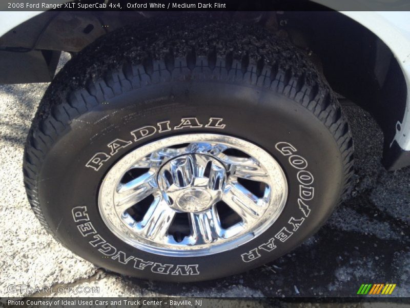 Oxford White / Medium Dark Flint 2008 Ford Ranger XLT SuperCab 4x4
