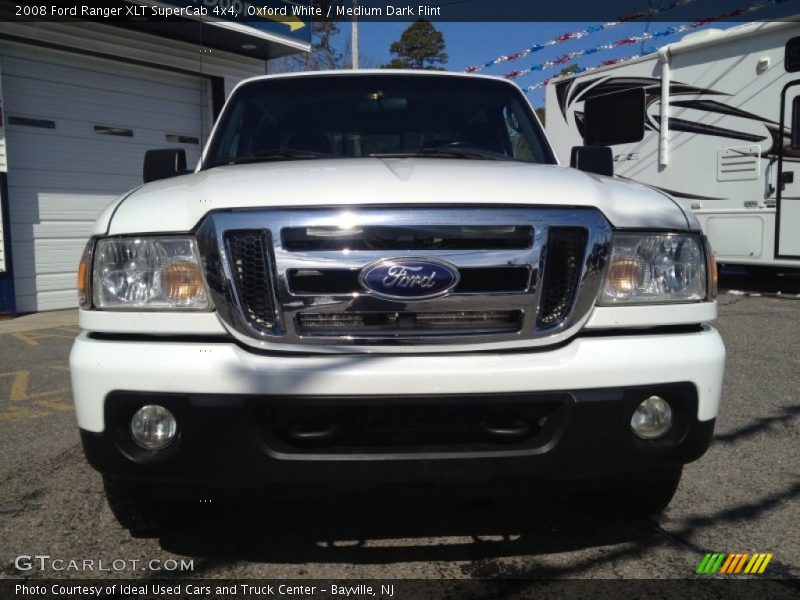 Oxford White / Medium Dark Flint 2008 Ford Ranger XLT SuperCab 4x4