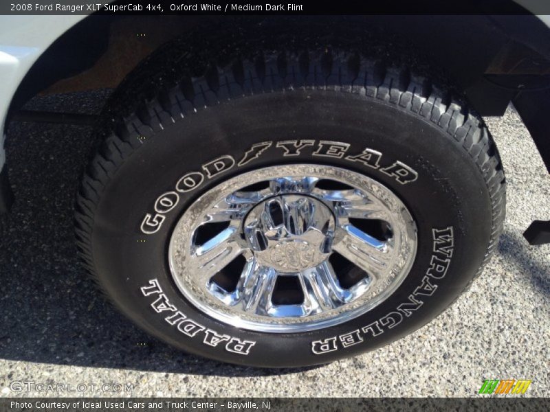 Oxford White / Medium Dark Flint 2008 Ford Ranger XLT SuperCab 4x4
