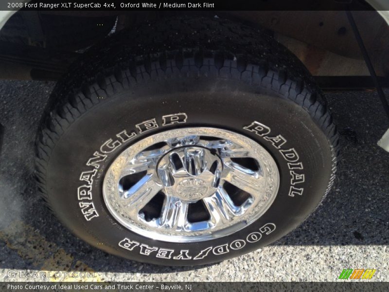 Oxford White / Medium Dark Flint 2008 Ford Ranger XLT SuperCab 4x4