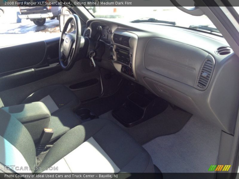Oxford White / Medium Dark Flint 2008 Ford Ranger XLT SuperCab 4x4