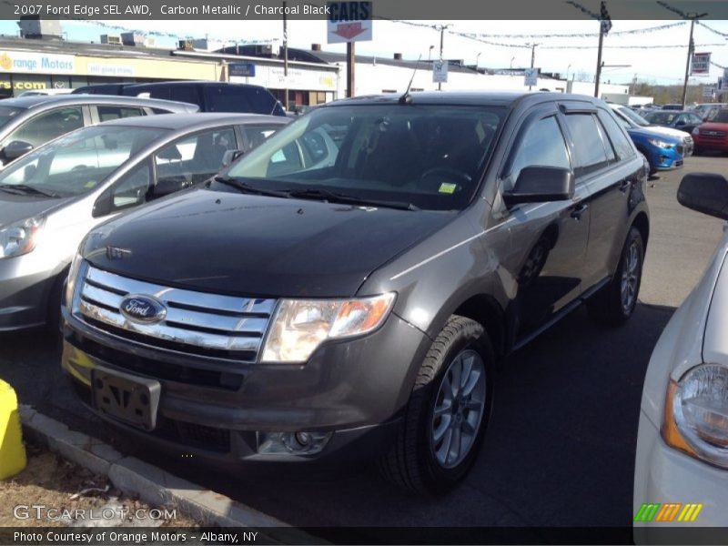 Carbon Metallic / Charcoal Black 2007 Ford Edge SEL AWD