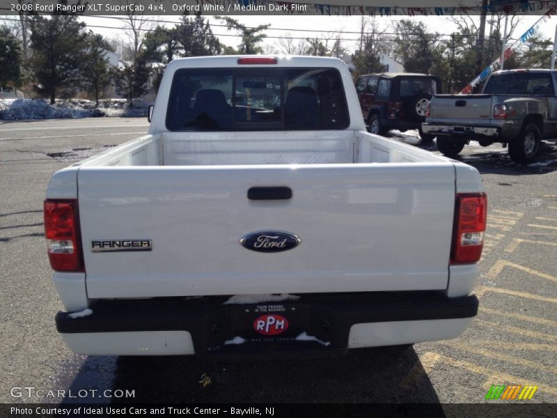 Oxford White / Medium Dark Flint 2008 Ford Ranger XLT SuperCab 4x4