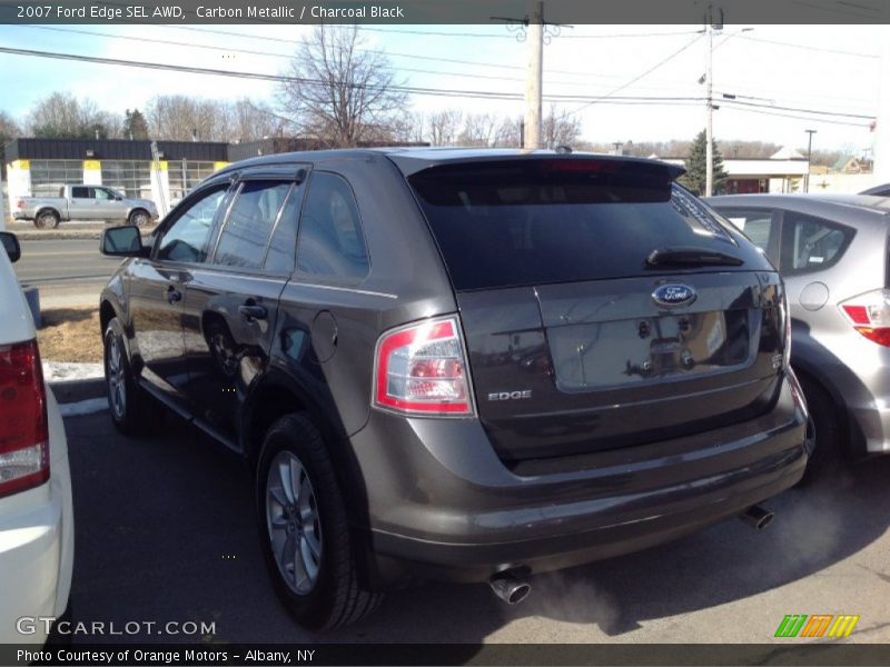 Carbon Metallic / Charcoal Black 2007 Ford Edge SEL AWD