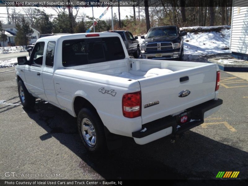 Oxford White / Medium Dark Flint 2008 Ford Ranger XLT SuperCab 4x4