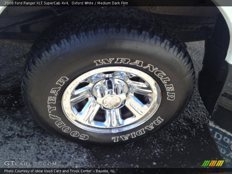 Oxford White / Medium Dark Flint 2008 Ford Ranger XLT SuperCab 4x4
