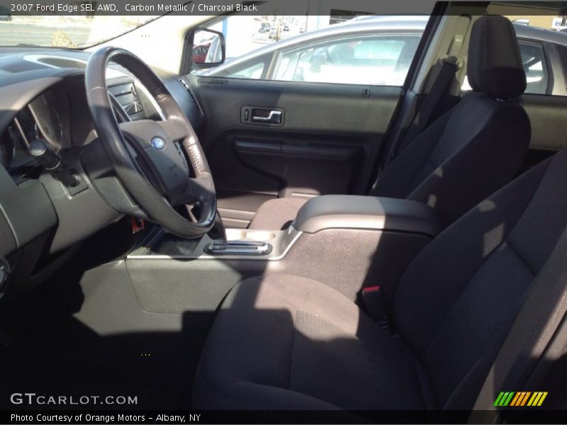 Carbon Metallic / Charcoal Black 2007 Ford Edge SEL AWD
