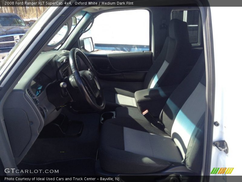 Oxford White / Medium Dark Flint 2008 Ford Ranger XLT SuperCab 4x4