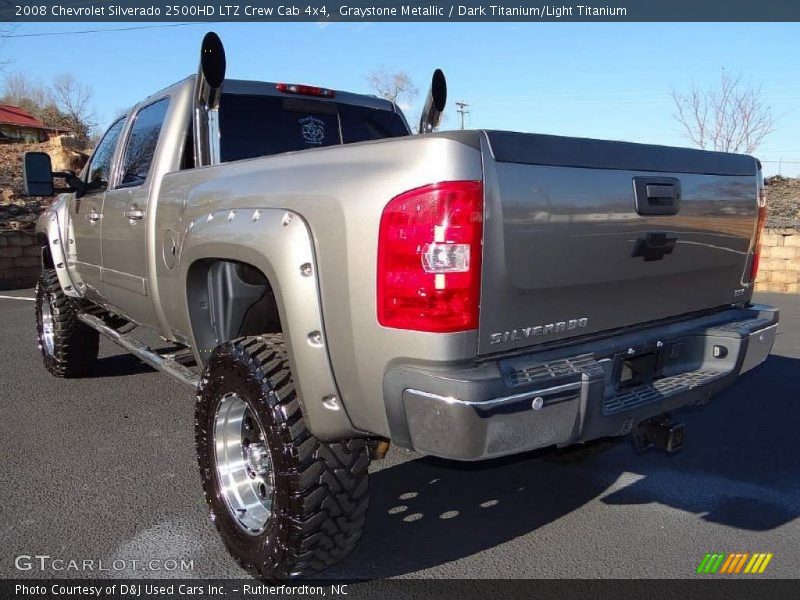 Graystone Metallic / Dark Titanium/Light Titanium 2008 Chevrolet Silverado 2500HD LTZ Crew Cab 4x4
