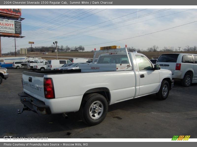 Summit White / Dark Charcoal 2004 Chevrolet Silverado 1500 Regular Cab