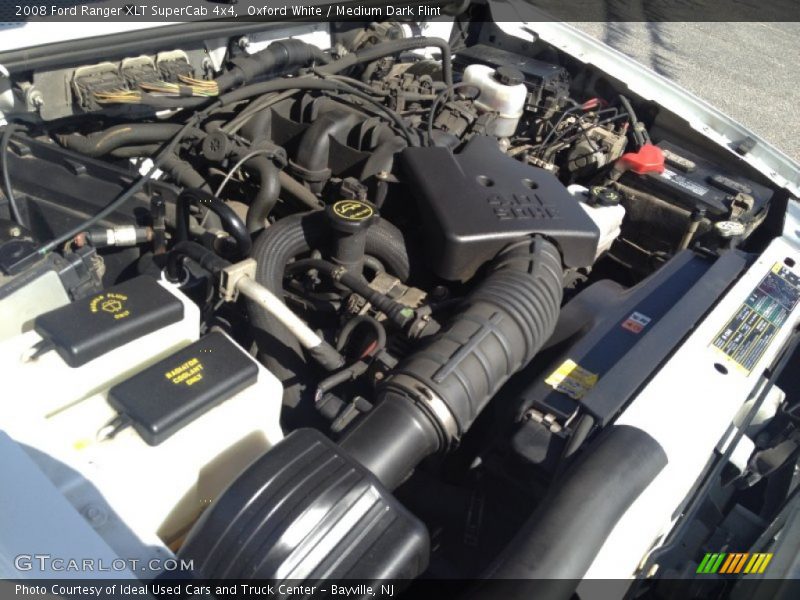 Oxford White / Medium Dark Flint 2008 Ford Ranger XLT SuperCab 4x4