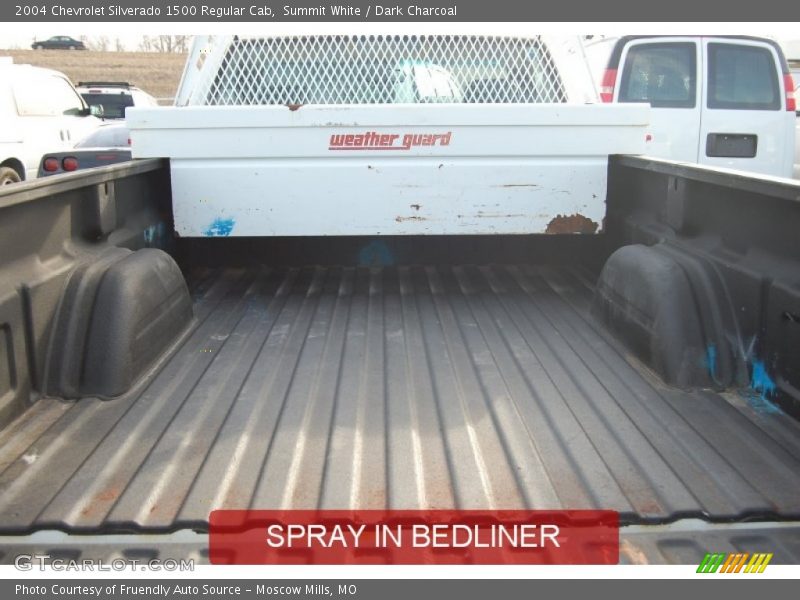 Summit White / Dark Charcoal 2004 Chevrolet Silverado 1500 Regular Cab