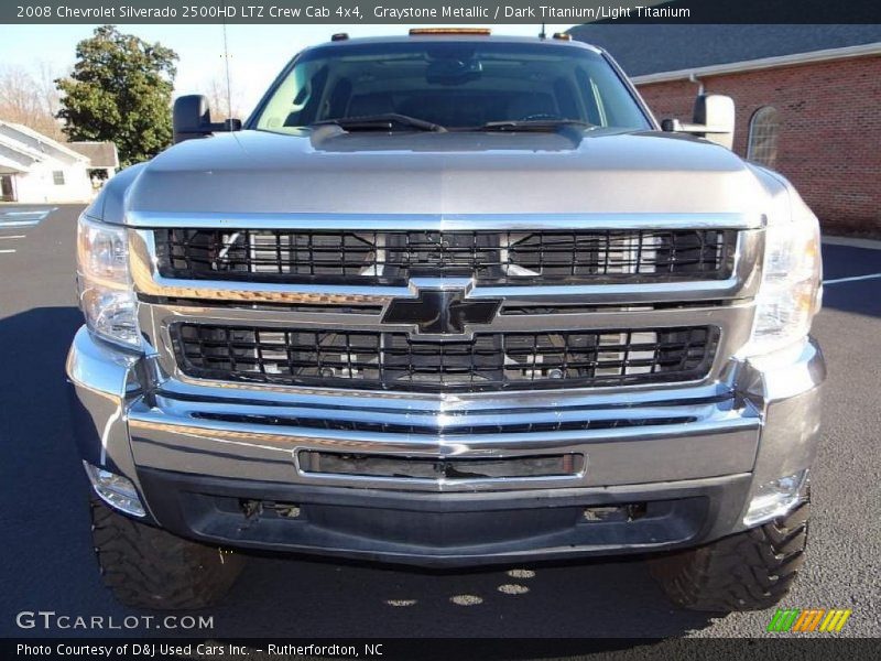 Graystone Metallic / Dark Titanium/Light Titanium 2008 Chevrolet Silverado 2500HD LTZ Crew Cab 4x4
