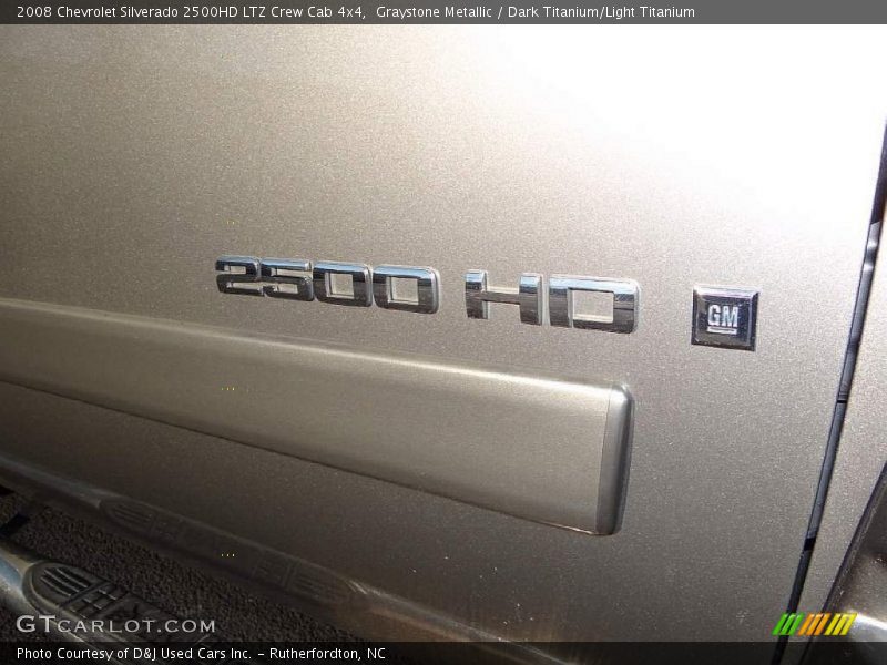 Graystone Metallic / Dark Titanium/Light Titanium 2008 Chevrolet Silverado 2500HD LTZ Crew Cab 4x4
