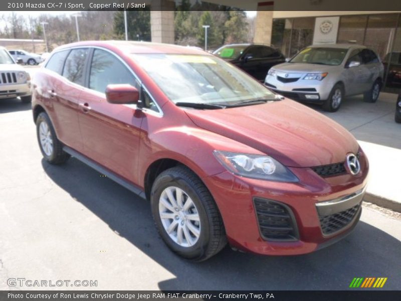 Copper Red / Sand 2010 Mazda CX-7 i Sport