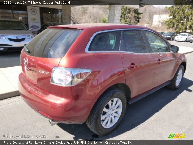 Copper Red / Sand 2010 Mazda CX-7 i Sport