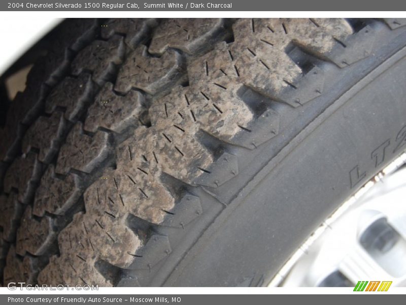 Summit White / Dark Charcoal 2004 Chevrolet Silverado 1500 Regular Cab