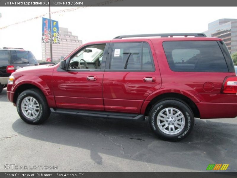 Ruby Red / Stone 2014 Ford Expedition XLT