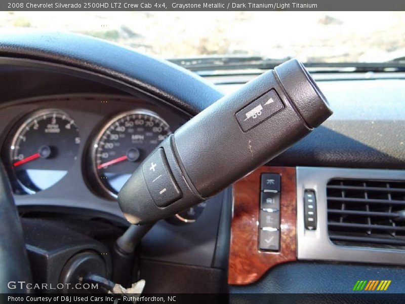 Graystone Metallic / Dark Titanium/Light Titanium 2008 Chevrolet Silverado 2500HD LTZ Crew Cab 4x4