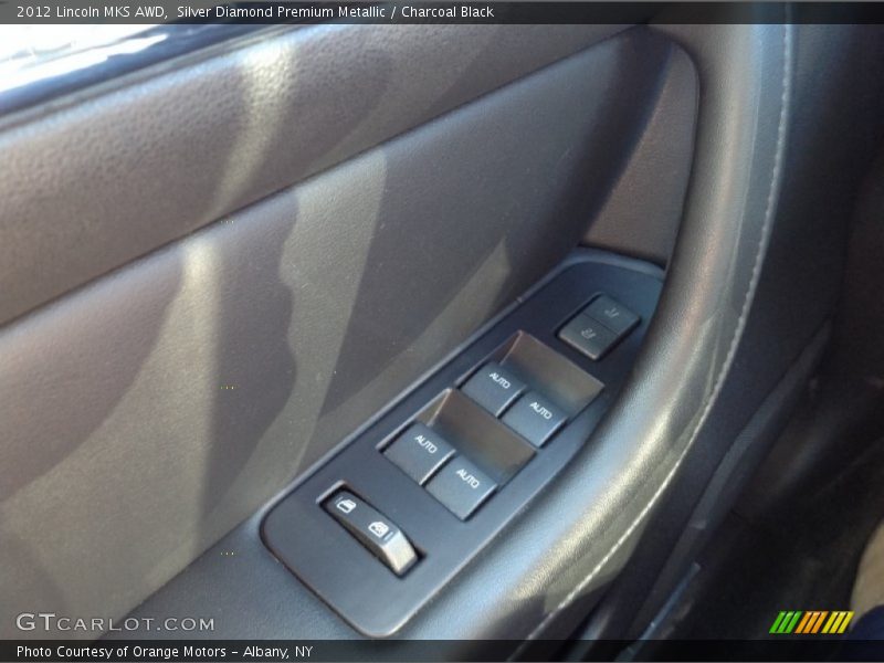 Silver Diamond Premium Metallic / Charcoal Black 2012 Lincoln MKS AWD