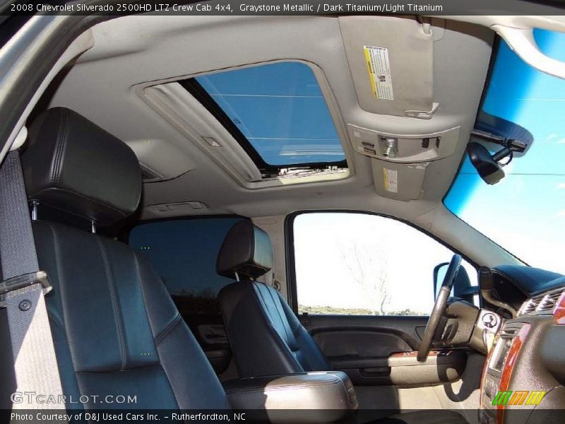 Graystone Metallic / Dark Titanium/Light Titanium 2008 Chevrolet Silverado 2500HD LTZ Crew Cab 4x4