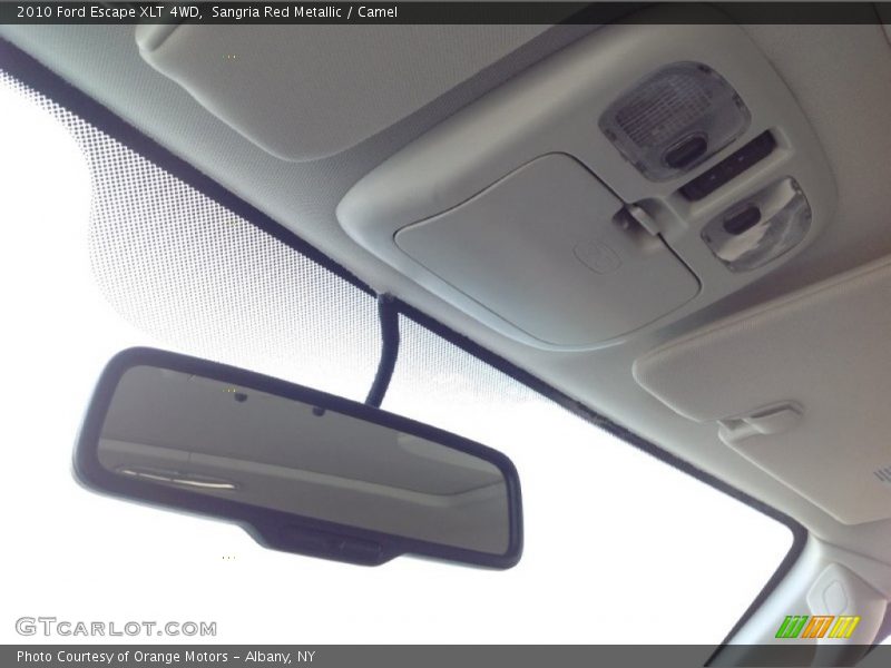Sangria Red Metallic / Camel 2010 Ford Escape XLT 4WD