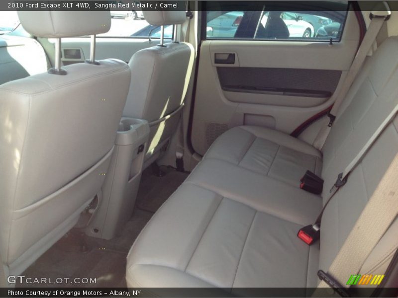 Sangria Red Metallic / Camel 2010 Ford Escape XLT 4WD