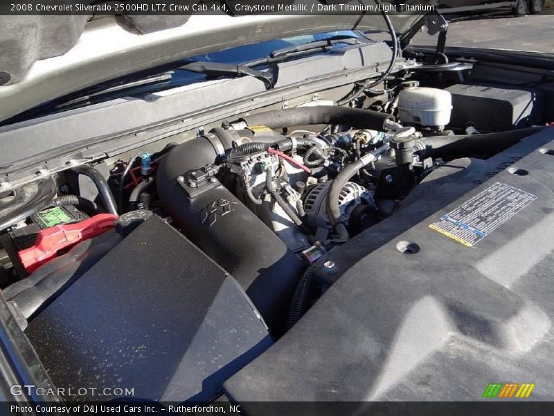 Graystone Metallic / Dark Titanium/Light Titanium 2008 Chevrolet Silverado 2500HD LTZ Crew Cab 4x4