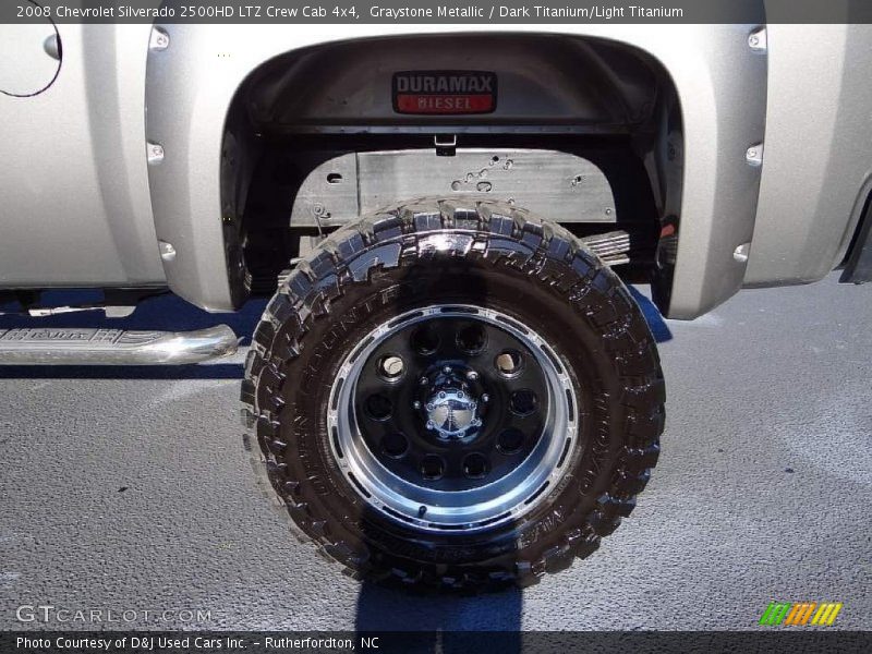 Graystone Metallic / Dark Titanium/Light Titanium 2008 Chevrolet Silverado 2500HD LTZ Crew Cab 4x4