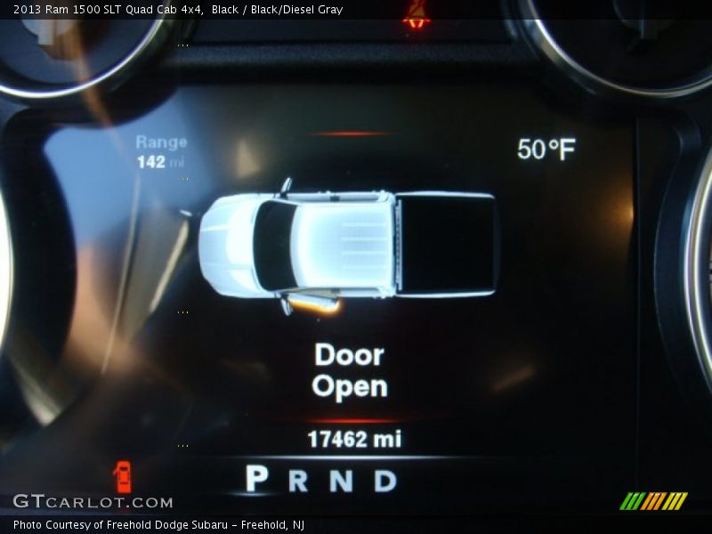 Black / Black/Diesel Gray 2013 Ram 1500 SLT Quad Cab 4x4