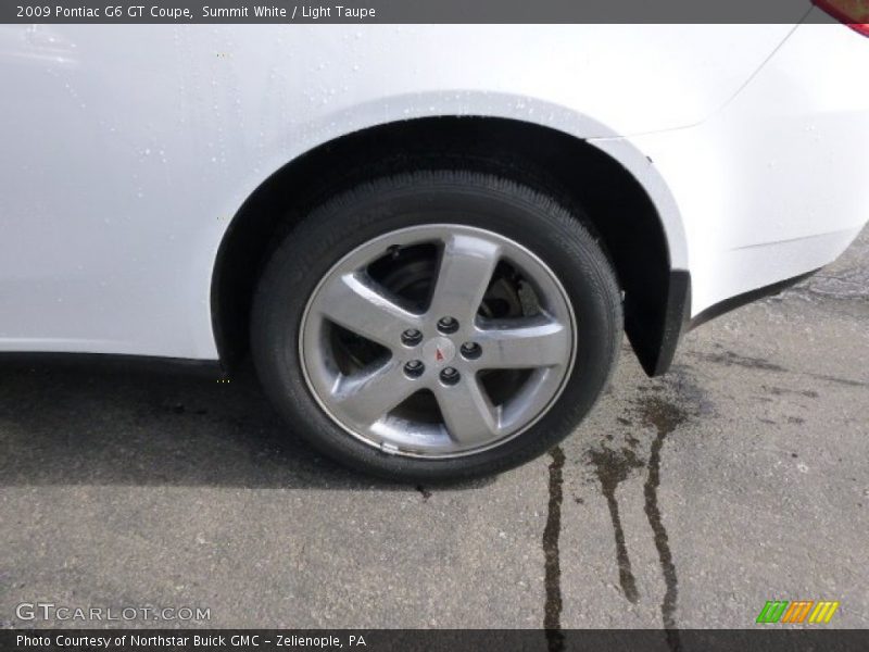 Summit White / Light Taupe 2009 Pontiac G6 GT Coupe