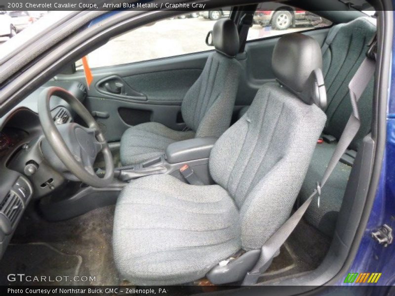  2003 Cavalier Coupe Graphite Gray Interior