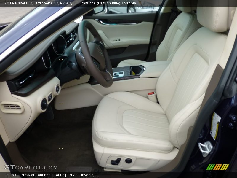  2014 Quattroporte S Q4 AWD Sabbia Interior