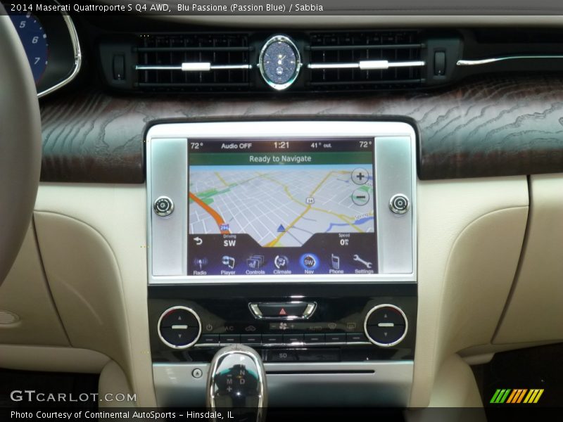 Navigation of 2014 Quattroporte S Q4 AWD