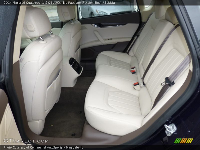 Rear Seat of 2014 Quattroporte S Q4 AWD