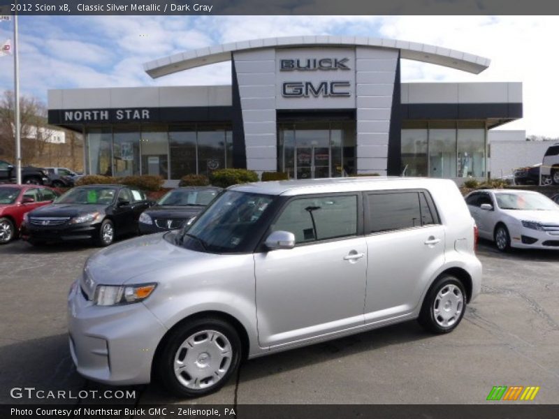 Classic Silver Metallic / Dark Gray 2012 Scion xB