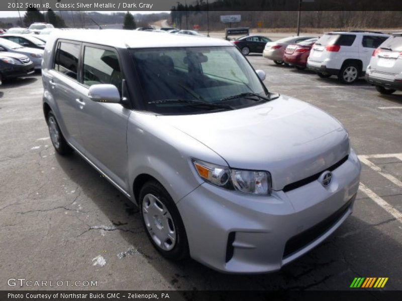 Classic Silver Metallic / Dark Gray 2012 Scion xB