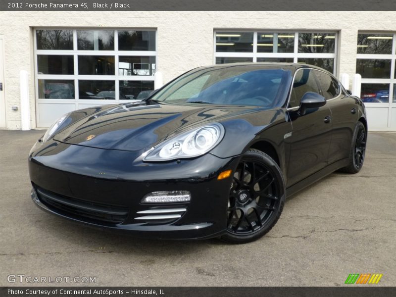 Front 3/4 View of 2012 Panamera 4S