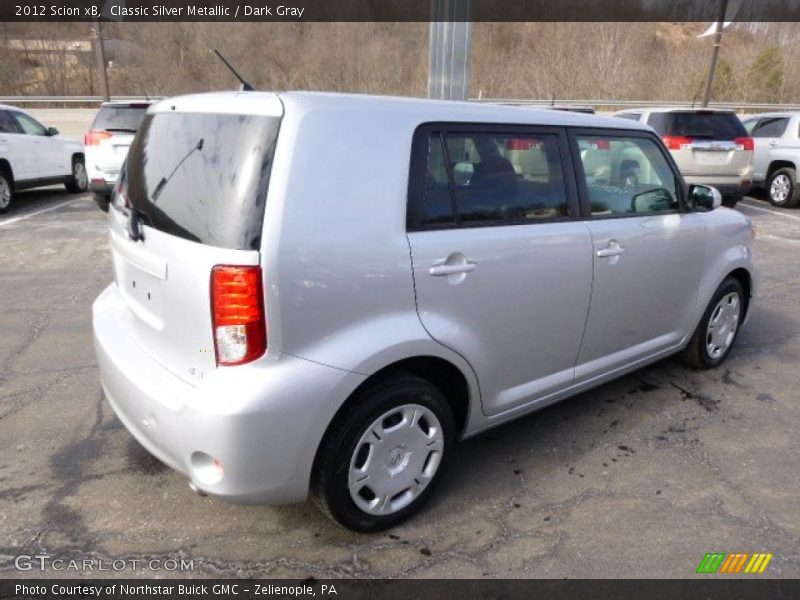 Classic Silver Metallic / Dark Gray 2012 Scion xB