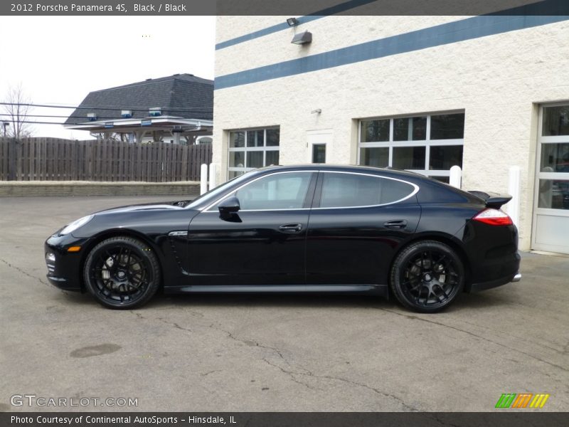  2012 Panamera 4S Black