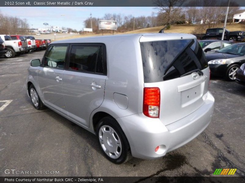 Classic Silver Metallic / Dark Gray 2012 Scion xB