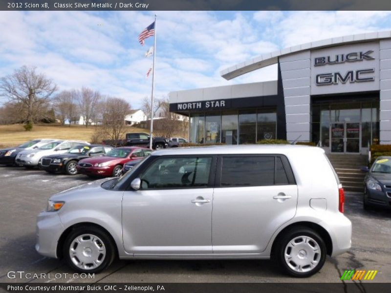 Classic Silver Metallic / Dark Gray 2012 Scion xB