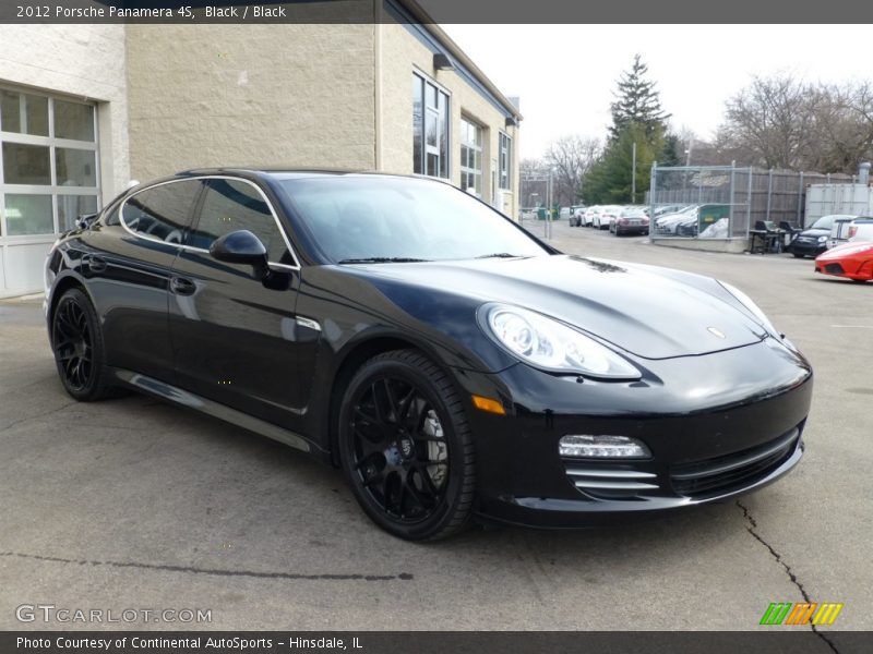 Black / Black 2012 Porsche Panamera 4S