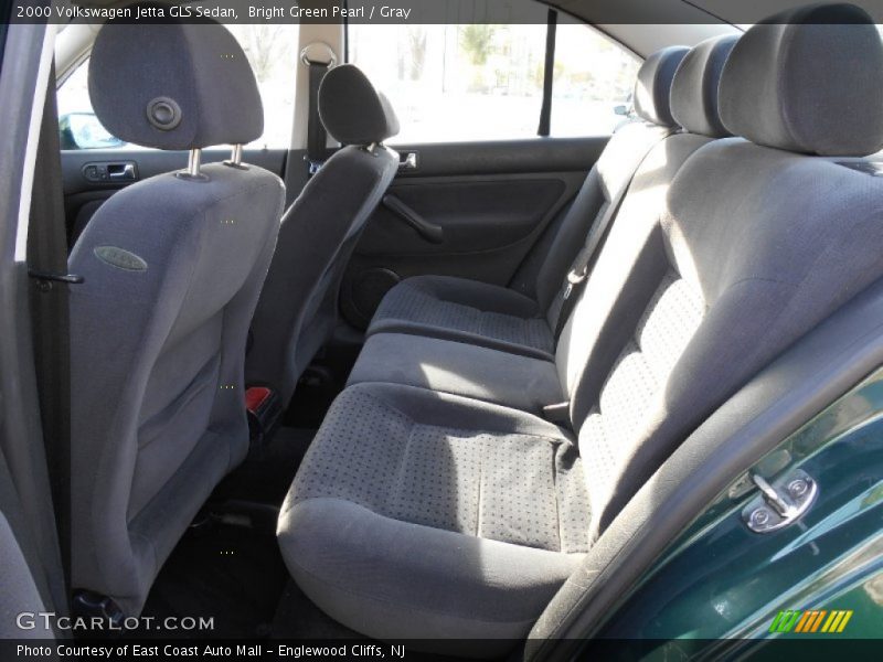 Bright Green Pearl / Gray 2000 Volkswagen Jetta GLS Sedan