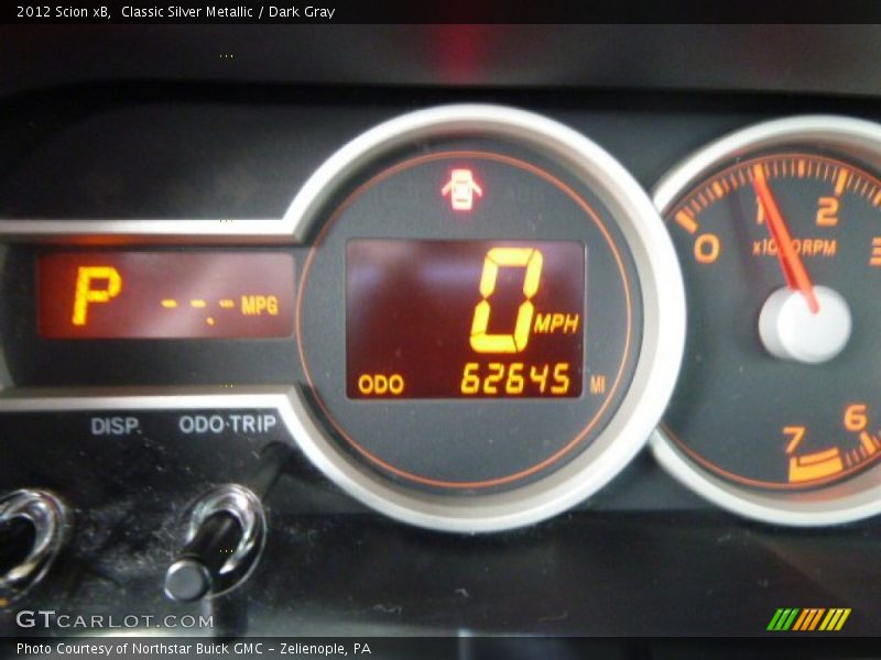 Classic Silver Metallic / Dark Gray 2012 Scion xB