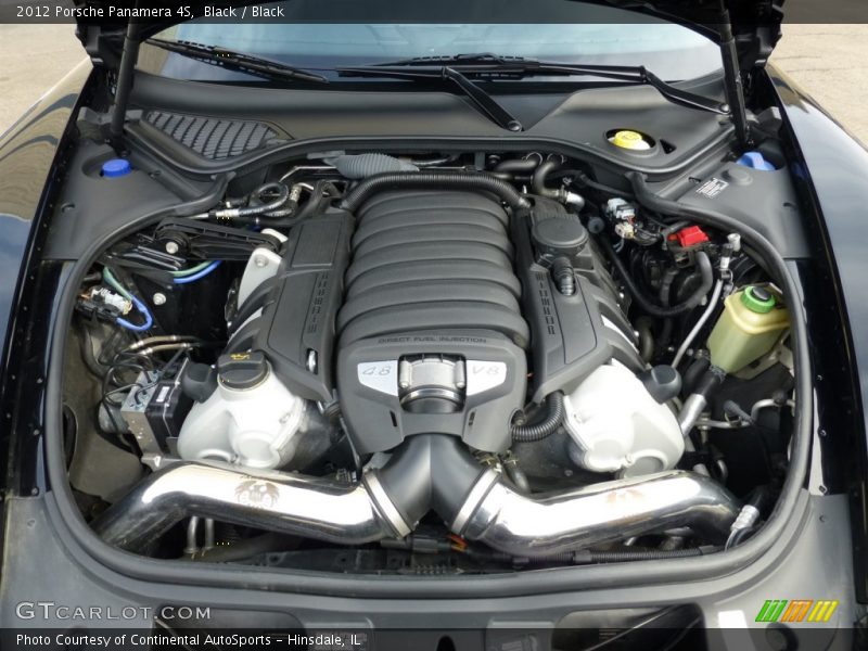  2012 Panamera 4S Engine - 4.8 Liter DFI DOHC 32-Valve VarioCam Plus V8